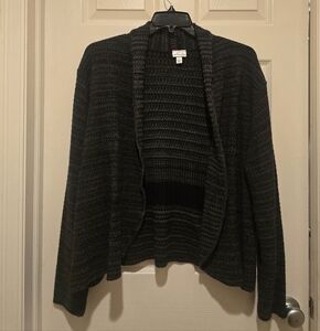 Women's Black Sweater Cardigan
